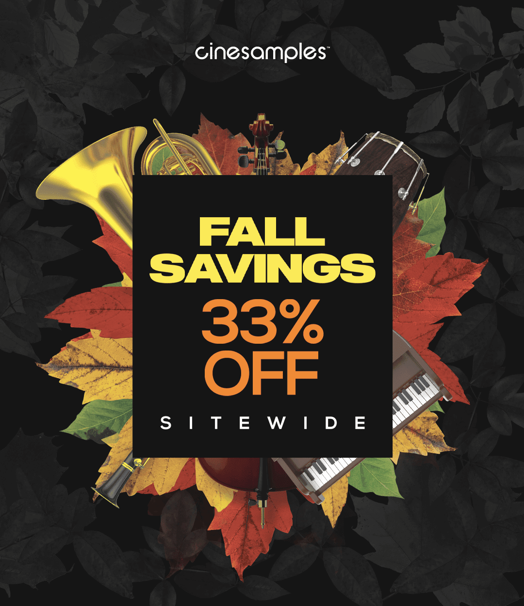 33% Cinesamples Annual Fall Savings Sale
