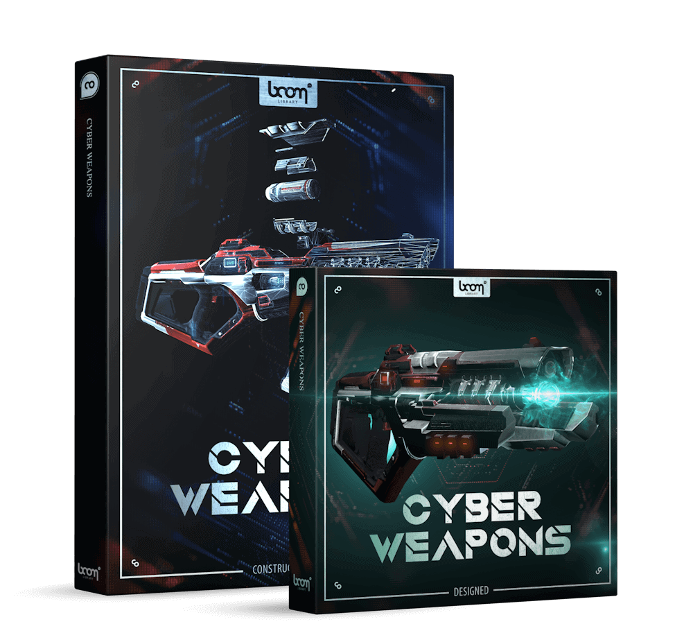 Cyber Weapons Bundle Sound Effects BOOM Library