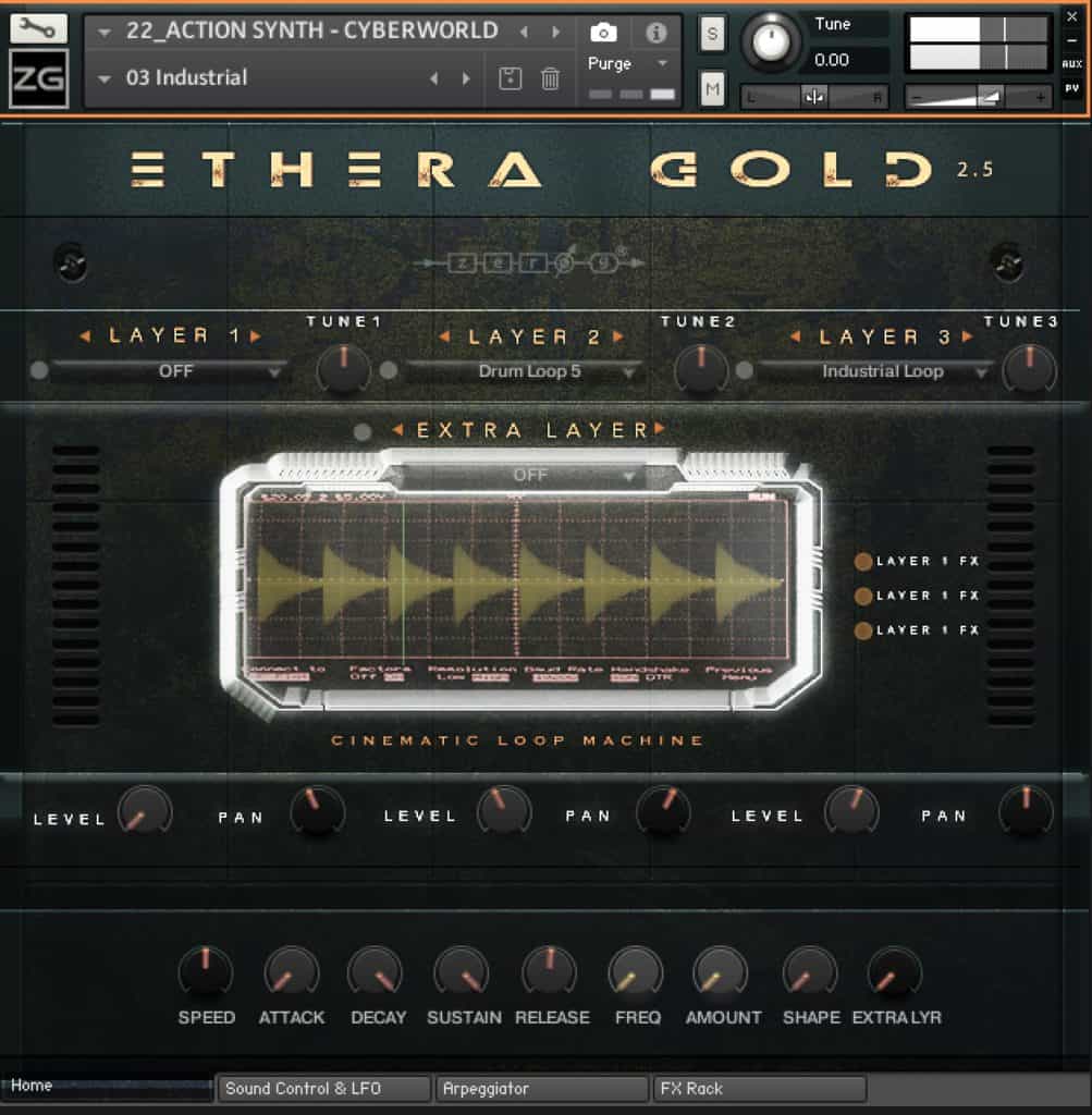 CyberWorld Ethera Gold 2.5 Expansion Pack ActionSynth