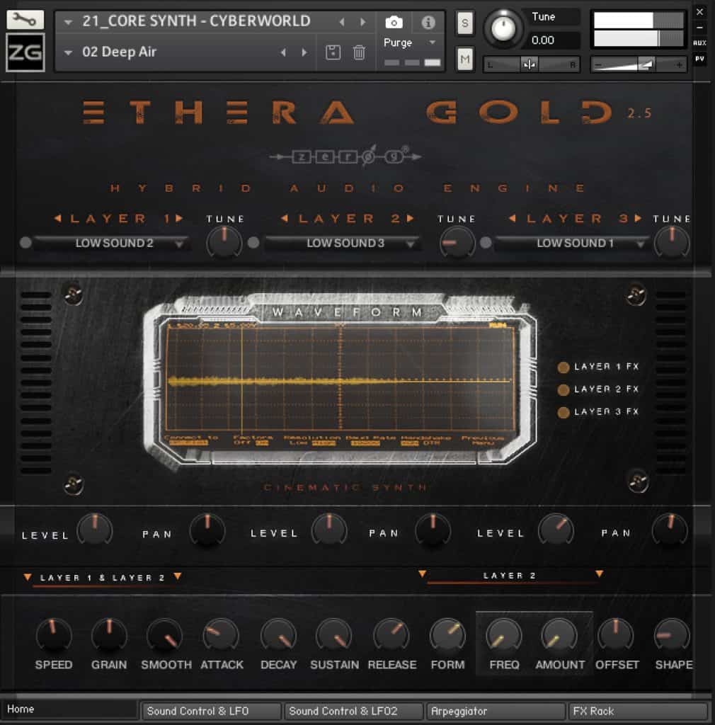 CyberWorld Ethera Gold 2.5 Expansion Pack 32 CyberWorld Ethera Gold 2.5 Pad