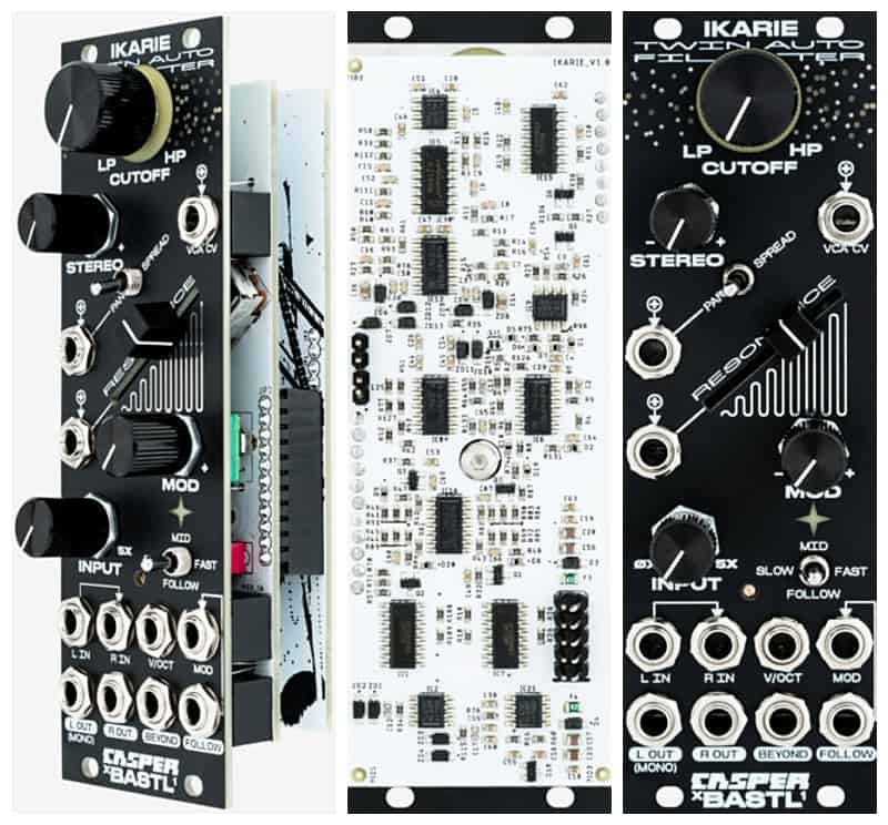Bastl Instruments new IKARIE Stereo/Dual Peak Eurorack Filter Module 31 IKARIE Main