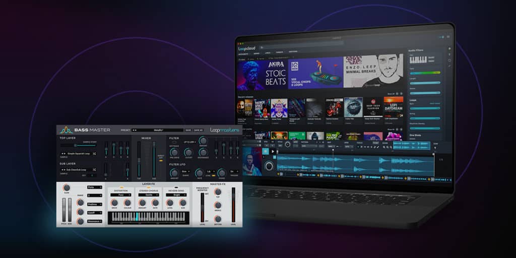 3 Months of Loopcloud for £3 / $3, and get Bass Master for FREE 5 Loopcloud 1200x600 LC Black Friday Press Image 01