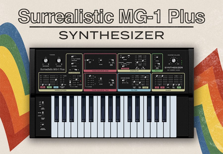 MG 1 Plus Synthesizer A Holiday Gift To You From Cherry Audio