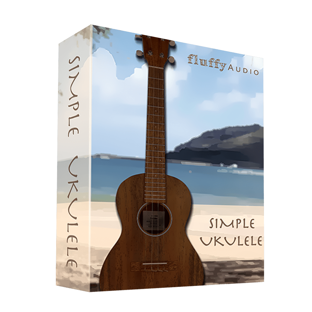 Simple Ukulele by FluffyAudio 41 Ukulele Scatola Trasp 1000