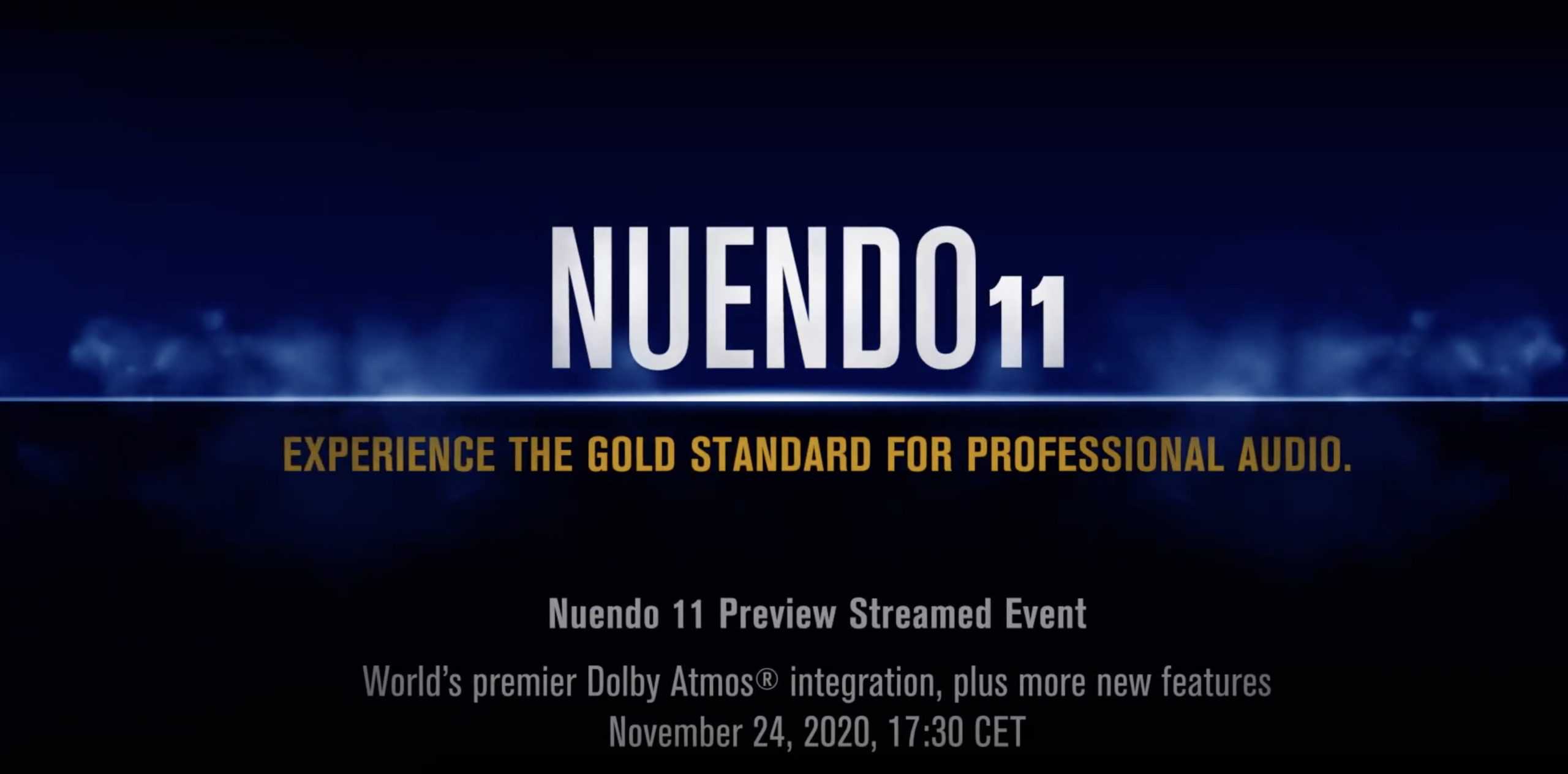 Upcoming Exklusive Nuendo 11 Demo