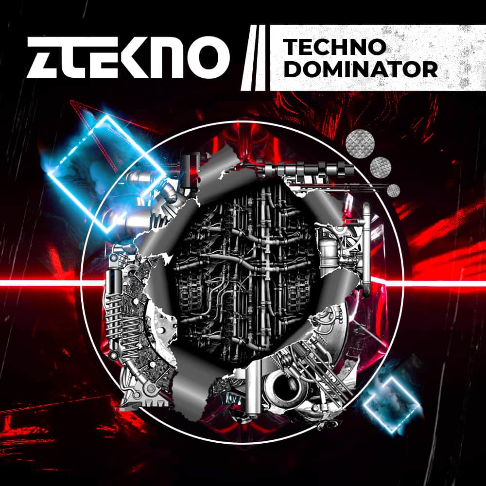 ZTEKNO Techno Dominator underground techno royalty free sounds Ztekno samples royalty free 1000 web