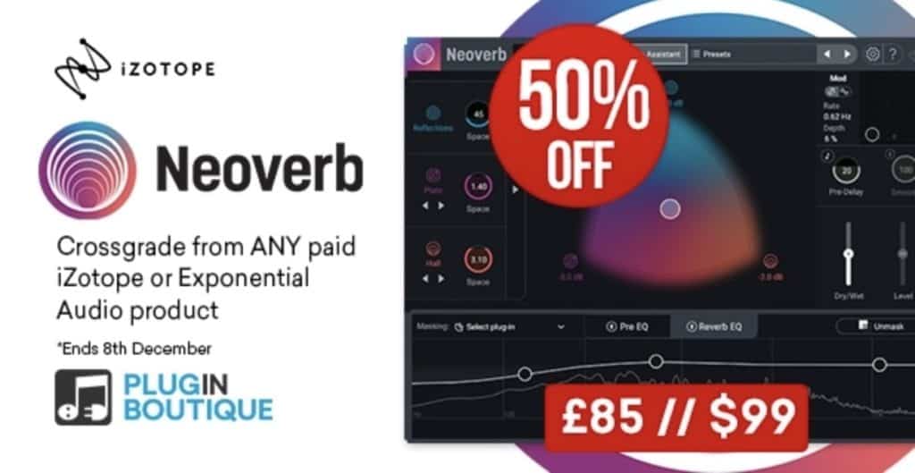 iZotope Neoverb Crossgrade Sale