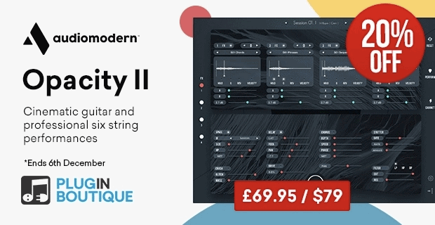 Audiomodern Opacity II Introductory Sale