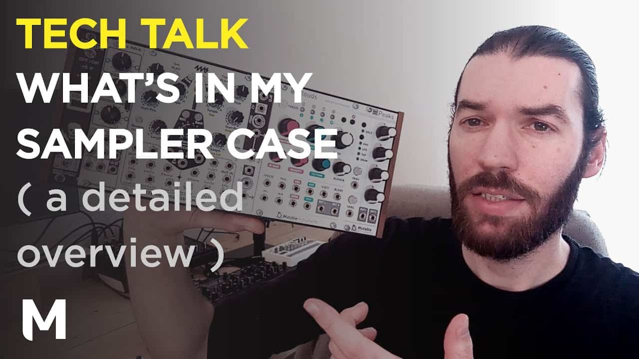 What is in portable sampler eurorack system