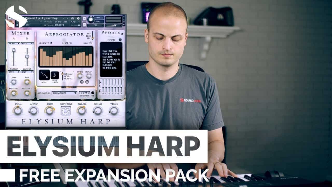 Soundiron Updates ELYSIUM HARP with an Expansion Pack
