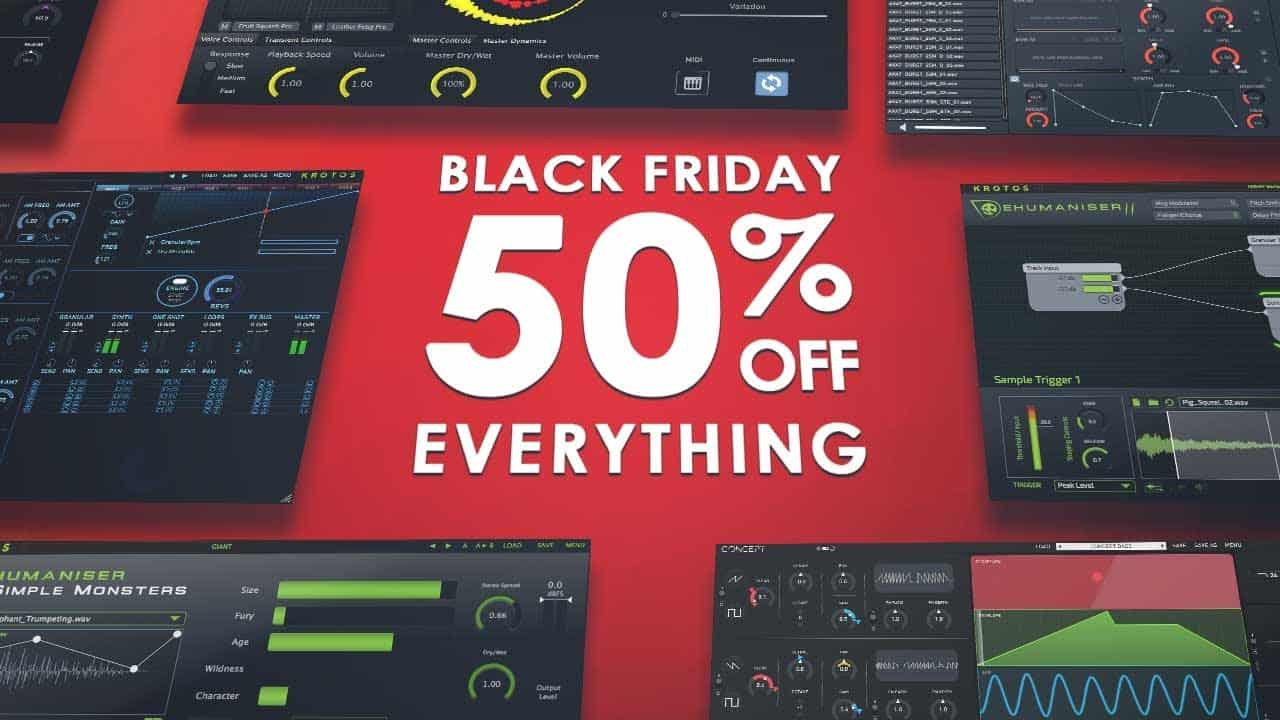 Krotos Black Friday - 50% off everything