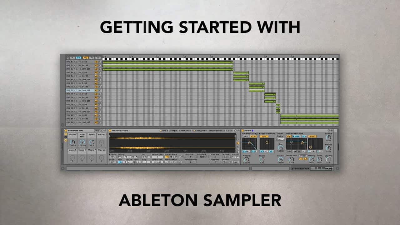 Getting Started with Ableton Sampler + FREE Ableton Sampler Instrument