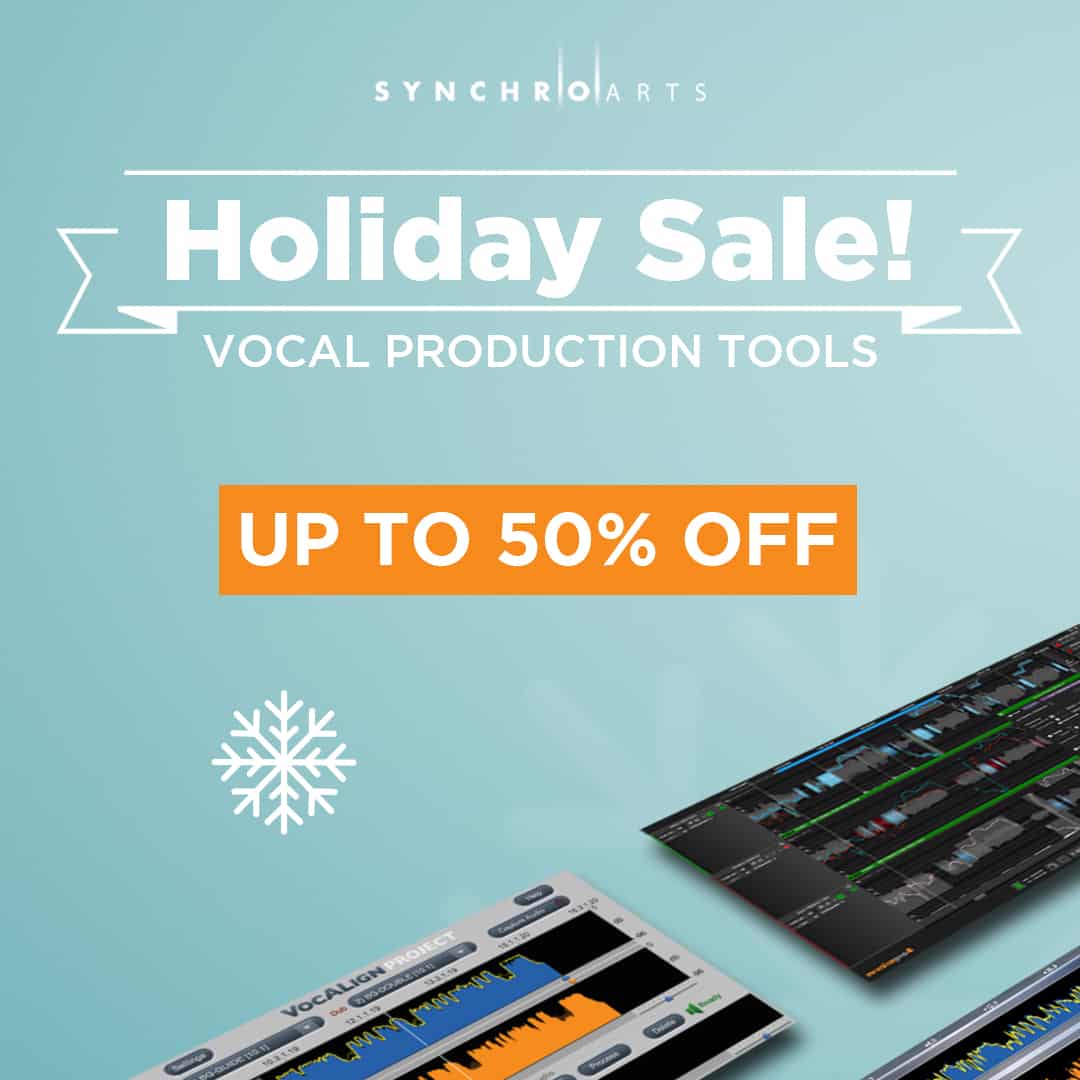 Synchro Arts Launch Holiday Sale - Up To 50% Off