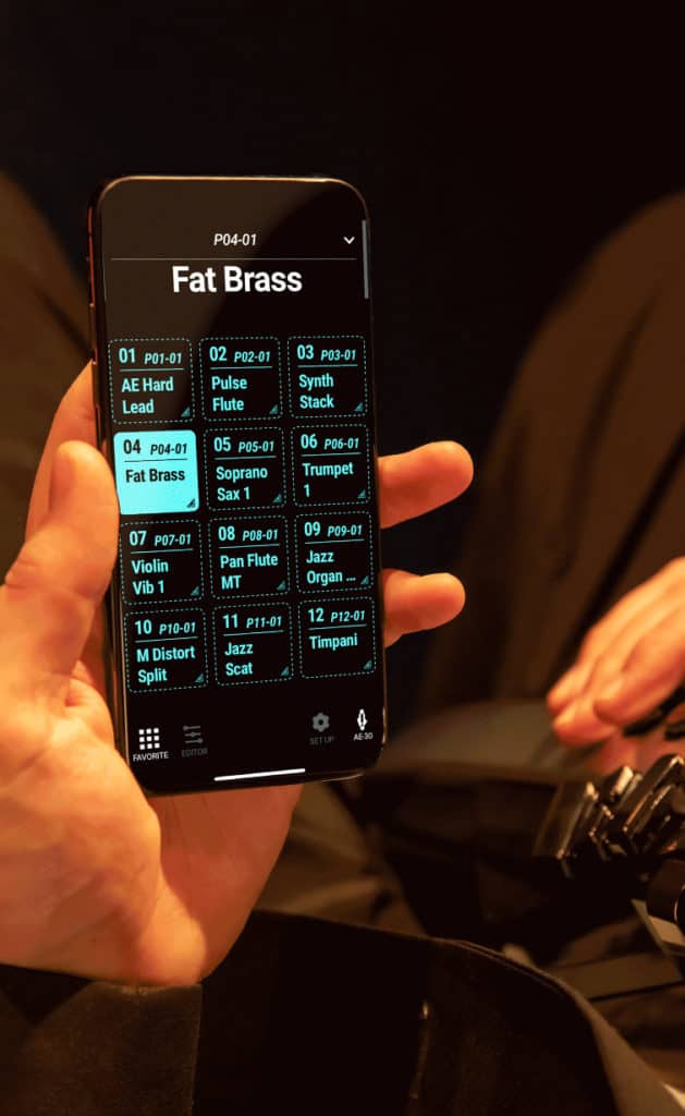 Aerophone Pro The Next Evolution of Wind Synthesizers 4 Aerophone Pro The Next Evolution of Wind Synthesizers ae 30 7 sound managment