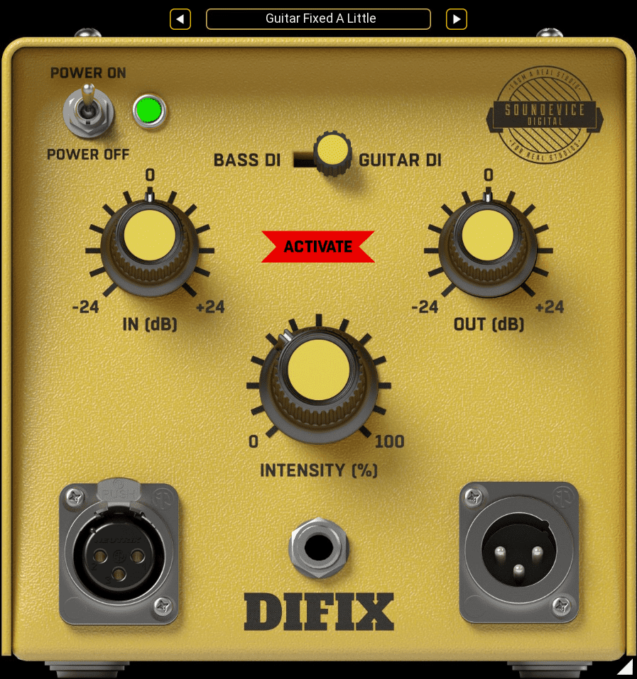 DIFIX – United Plugins First Electric Guitar-Oriented Plugin