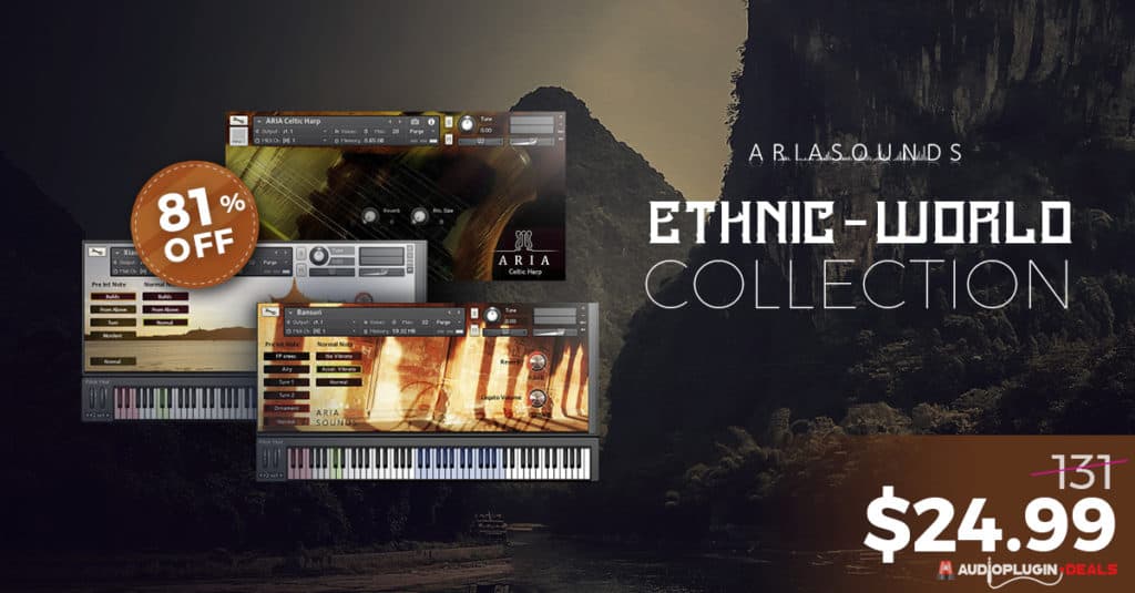 81% OFF Ethnic-World Collection by Aria Sounds 2 ETHNIC WORLD COLLECTION by Aria Sounds 1200x627 1