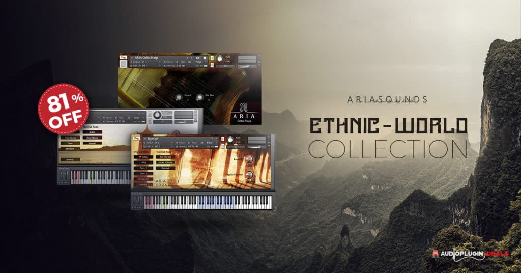 81% OFF Ethnic-World Collection by Aria Sounds 3 Ethnic World Collection FB Ad 1