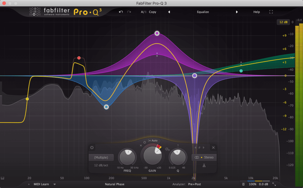FabFilter updates plug-ins now with Native Apple Silicon Support 89 FabFilter Pro Q 3 Screen Shot@2x 1