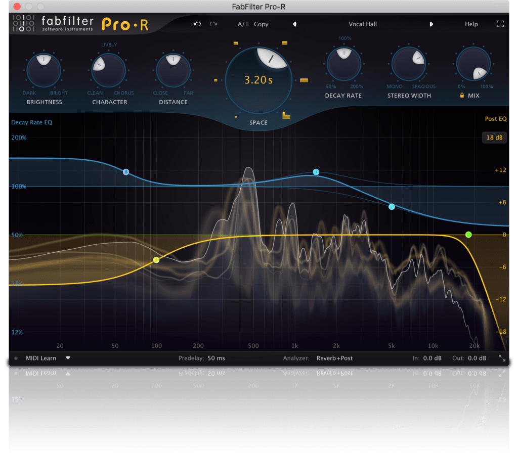 FabFilter updates plug-ins now with Native Apple Silicon Support 92 FabFilter Pro R Screen Shot@2x