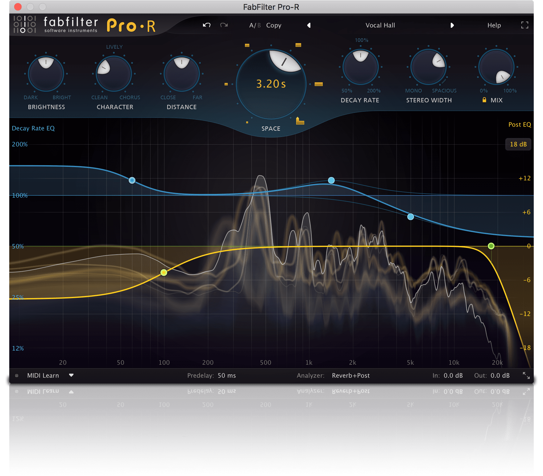 FabFilter updates plug-ins now with Native Apple Silicon Support 88 FabFilter Pro R Screen