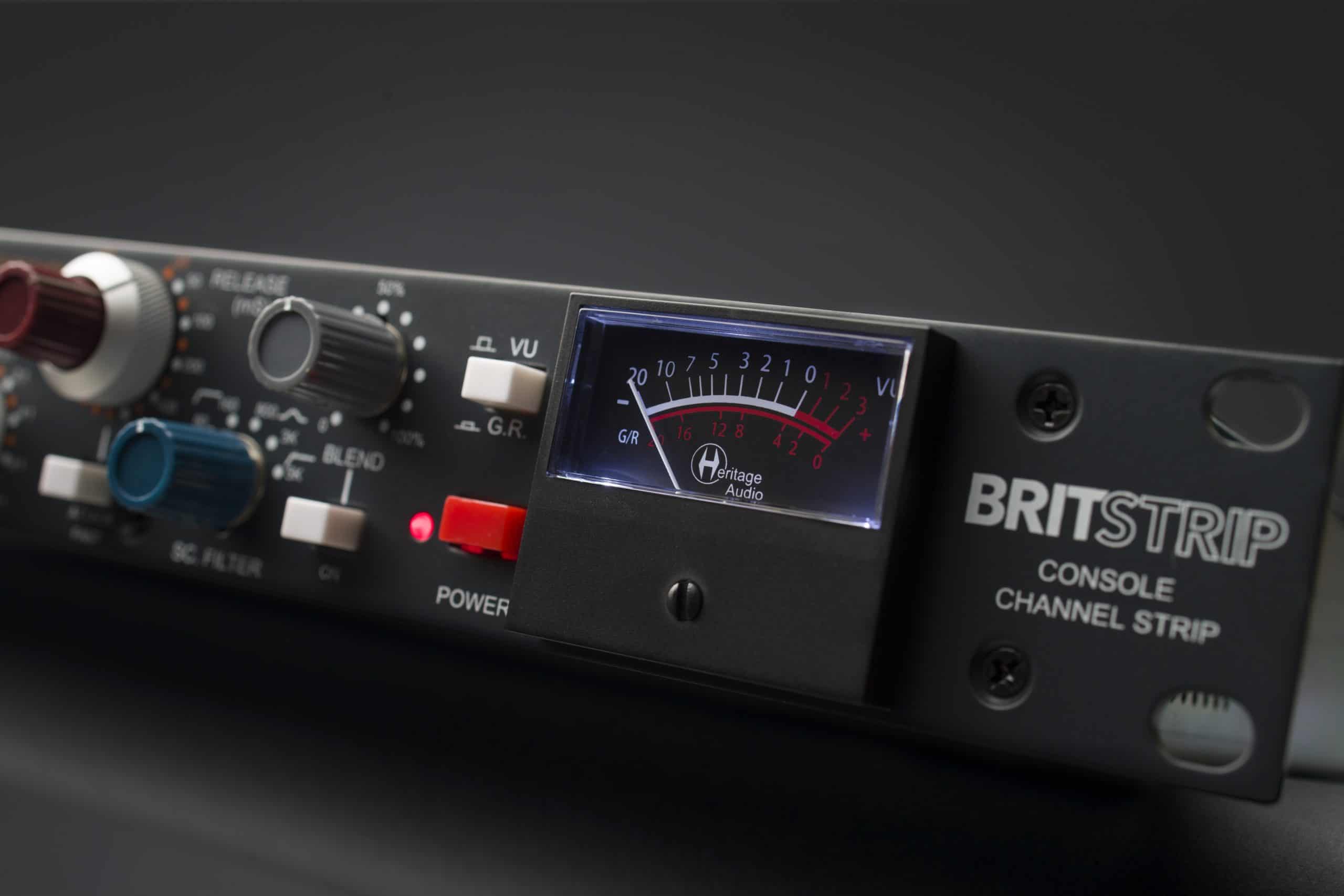 Heritage Audio Released BritStrip Console Channel Strip with Successor-Like Compressor