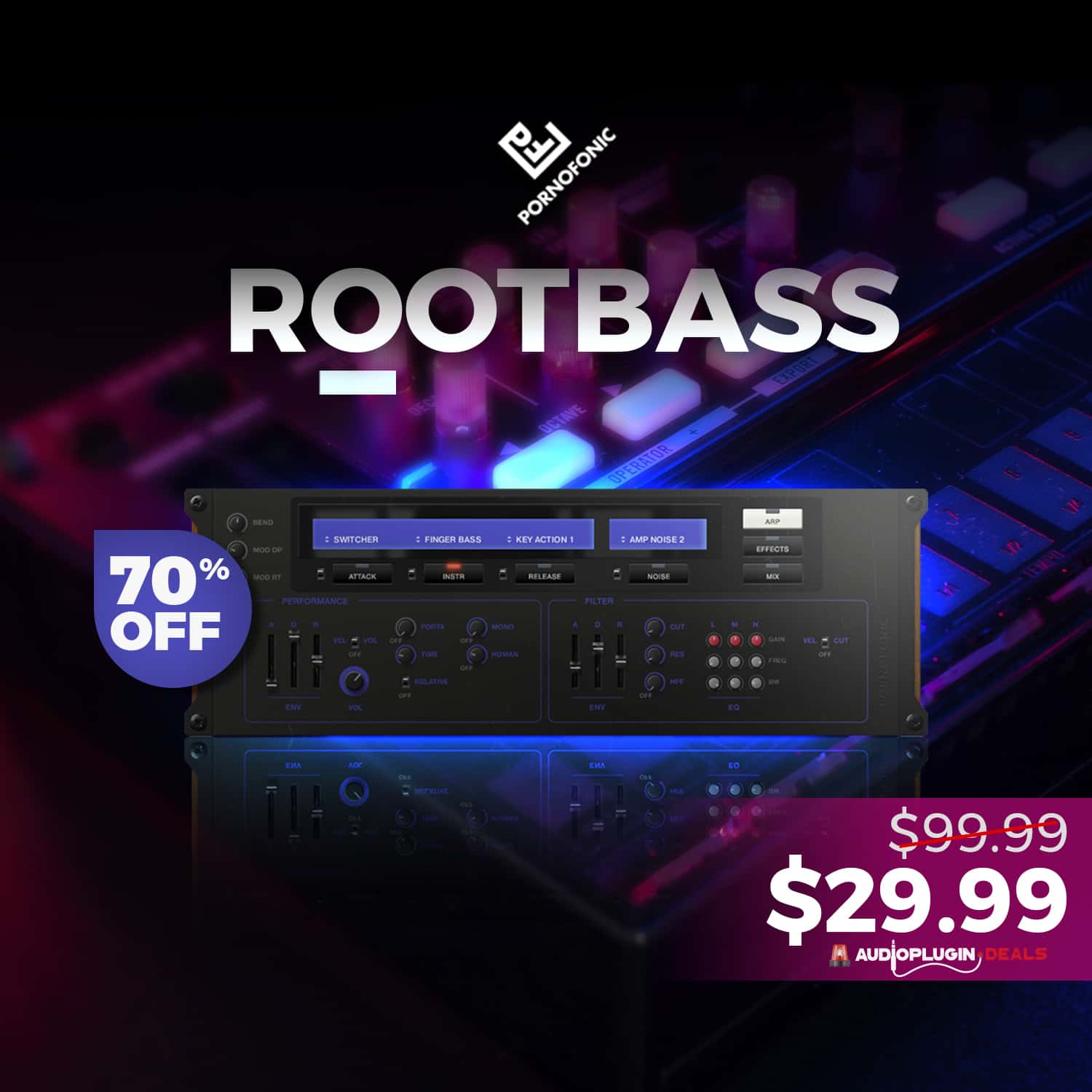 RootBass & RootBass TANG by Pornofonic – 70% Off Sale