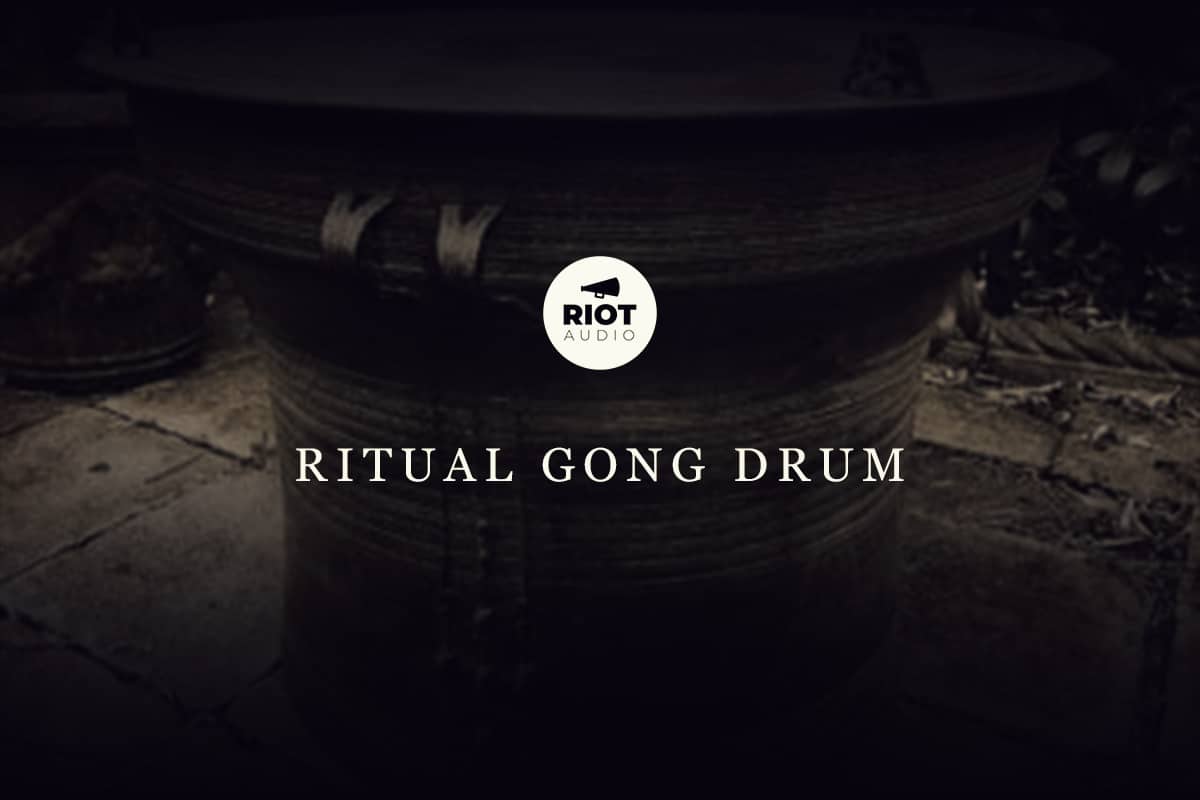 Ritual Gong Drum by Riot Audio
