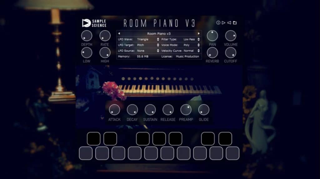 SampleSciences Free Plugin Room Piano v3