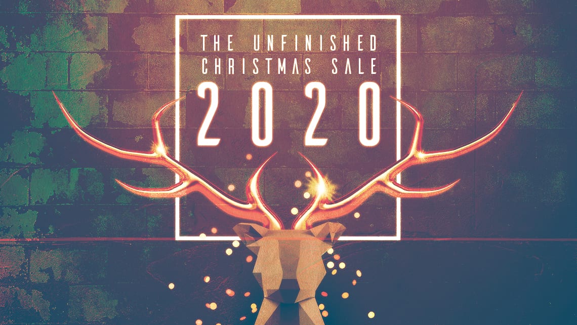 The Unfinished Christmas Sale 2020 Christmas2020