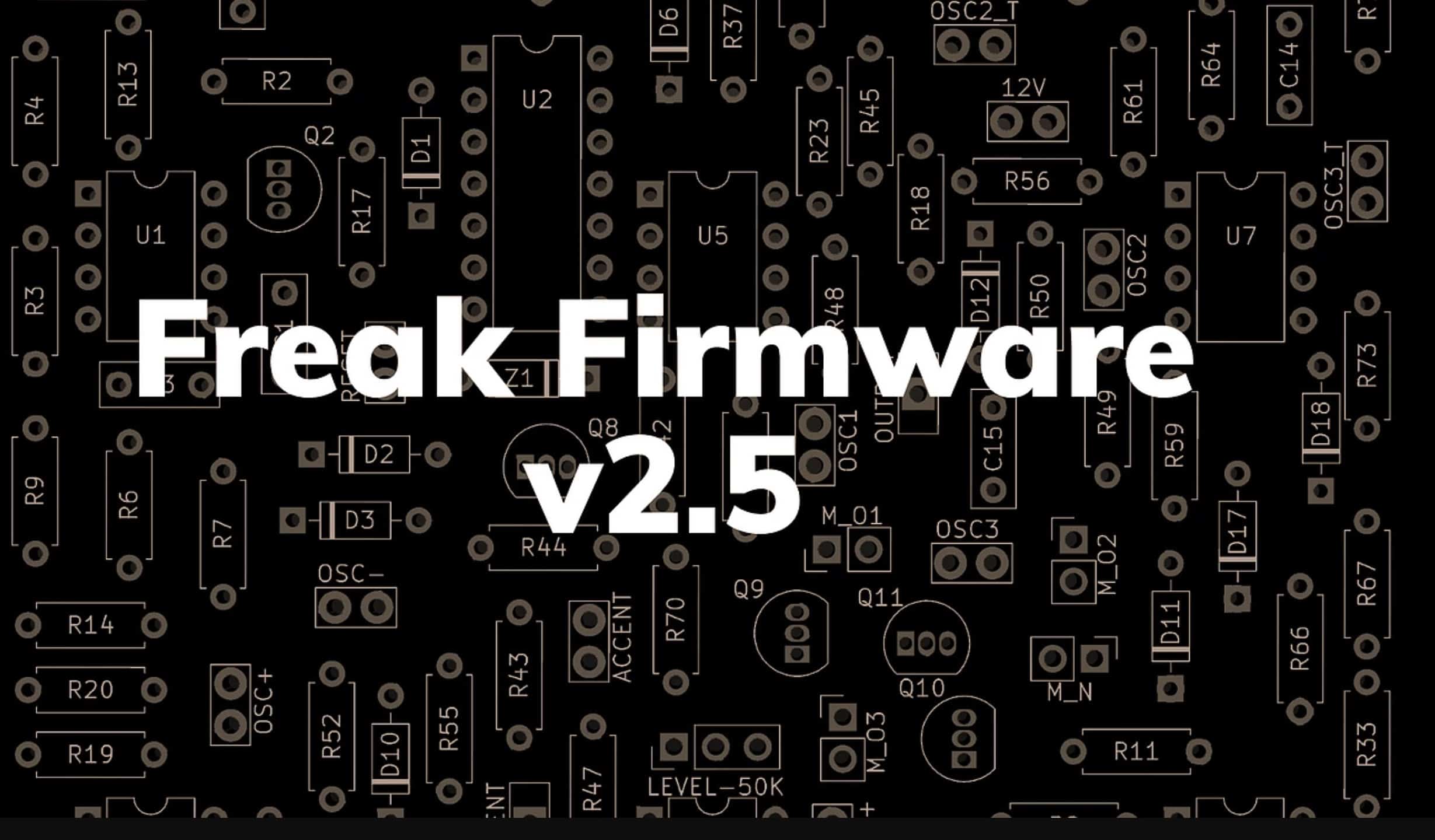 Vult DSP – New Freak Firmware v2.5 Released