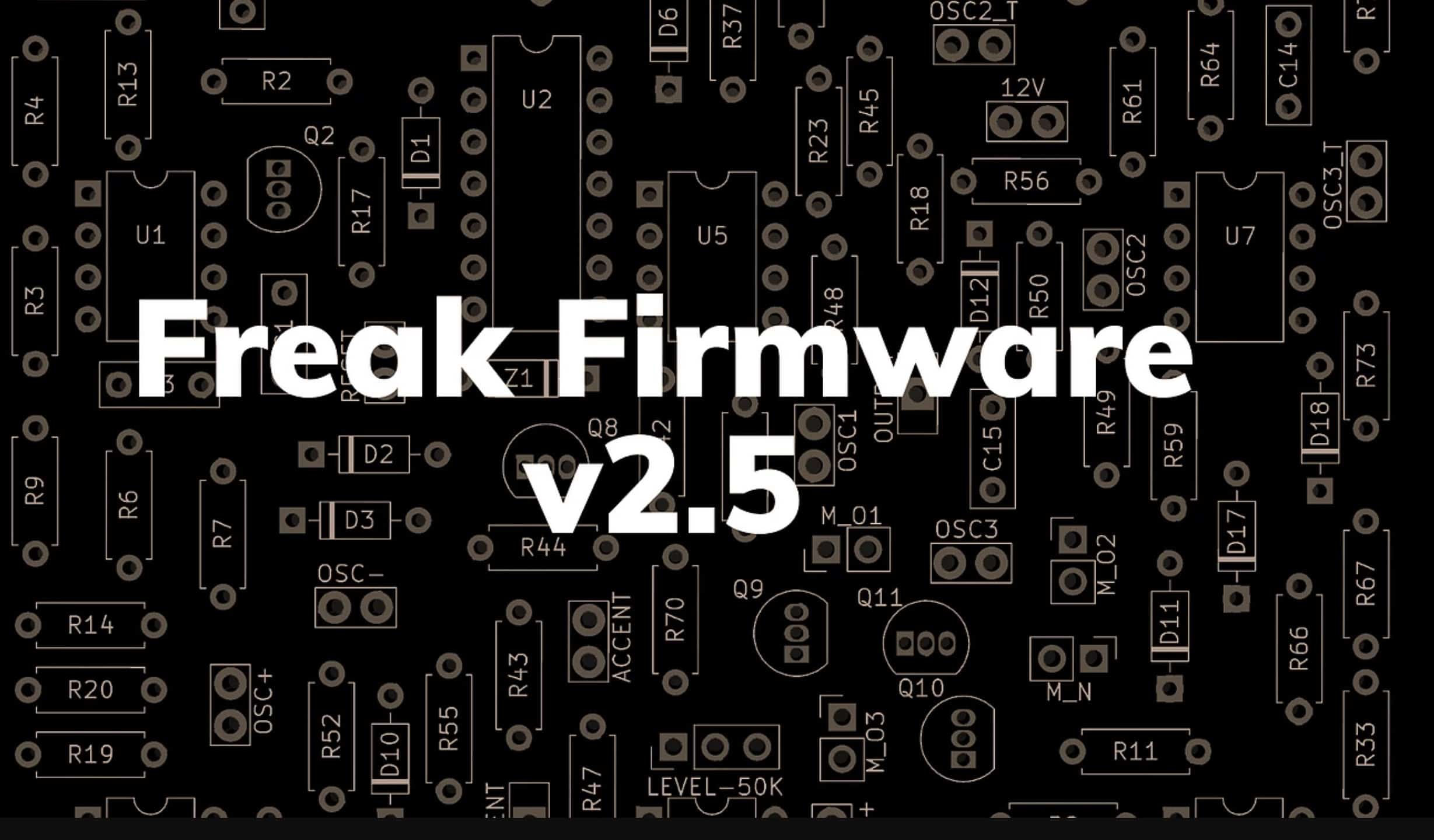 Vult DSP - New Freak Firmware v2.5 Released 62 Vult DSP New Firmware v2.5 Released