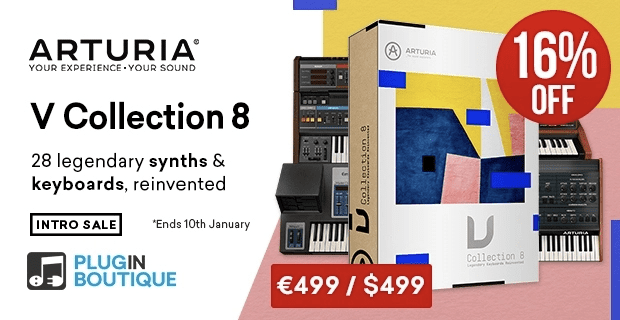 Arturia V Collection 8 Introductory Sale
