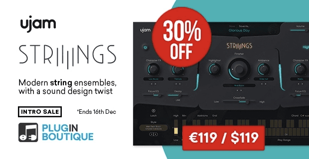 UJAM Symphonic Elements STRIIIINGS Introductory Sale