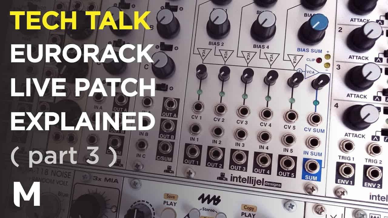 Eurorack Live Patch Explained – Clock, Mixing & Flexibility