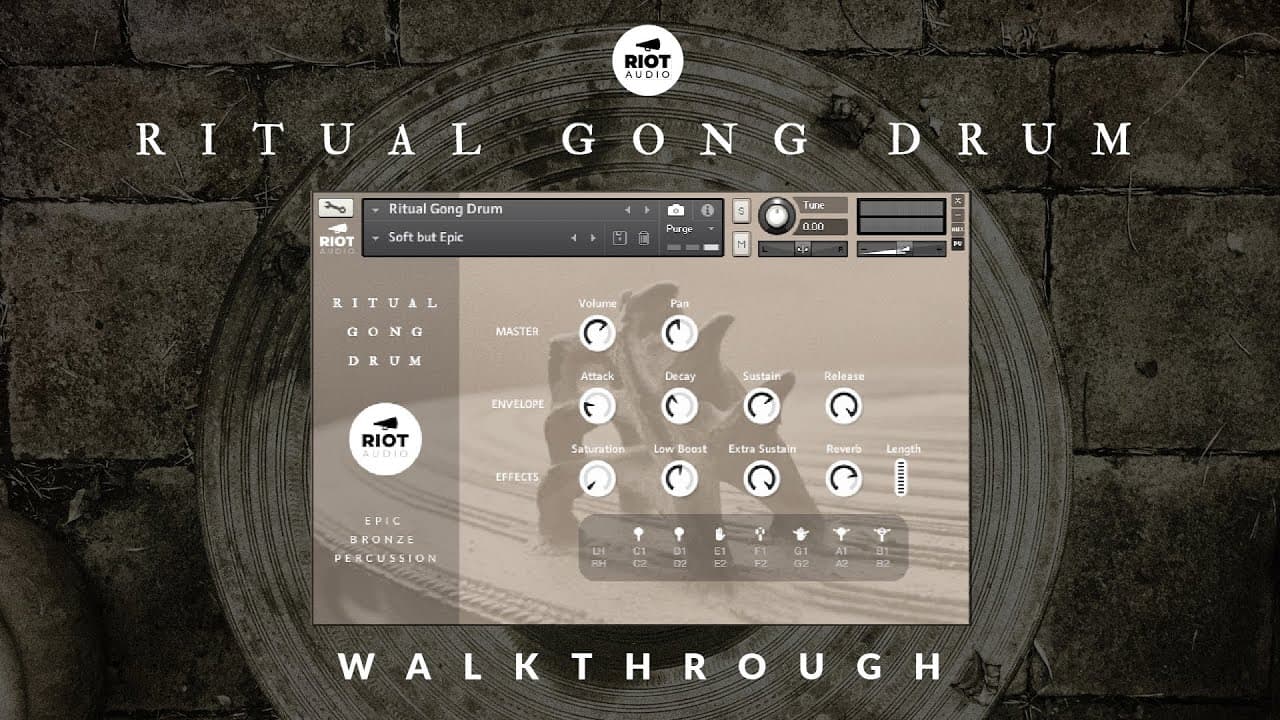 Walkthrough – Ritual Gong Drum