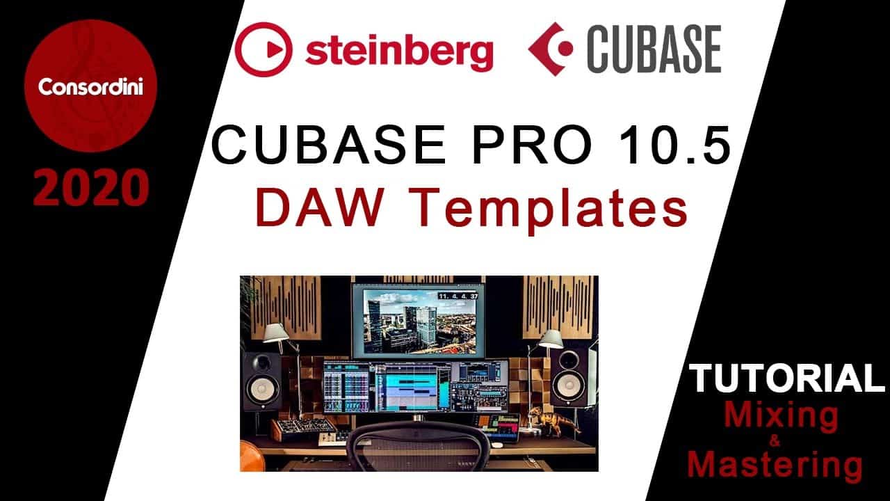 Working with DAW Templates [Cubase Pro 10.5]