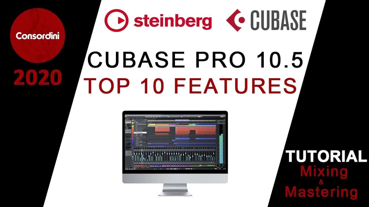 Cubase Top 10 Features! [Cubase Pro 10.5]