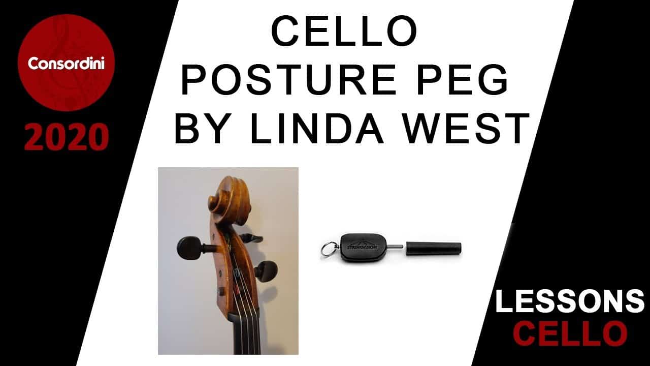 Cello Posture Peg by Linda West