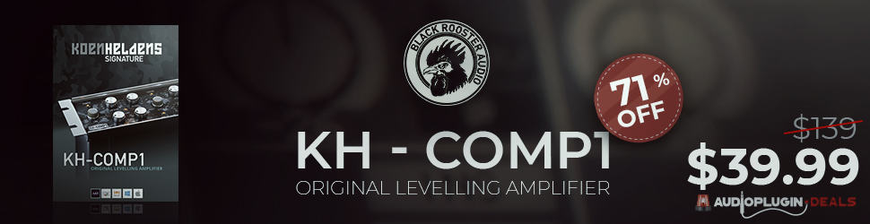 71 OFF KH COMP1 Original Levelling Amplifier by Black Rooster Audio 970x250 1