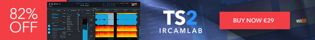 82% off IrcamLAB's “TS2” Robust Audio Toolbox! 3 82 off TS2 by IrcamLAB
