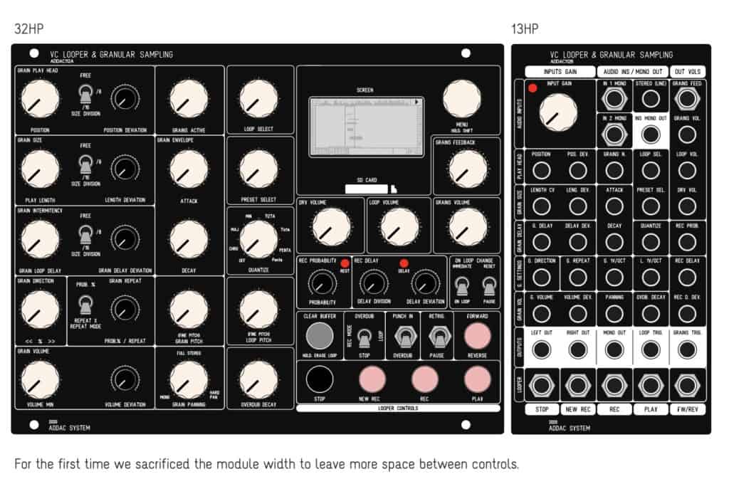 ADDAC112 VC Looper Granular Sampling