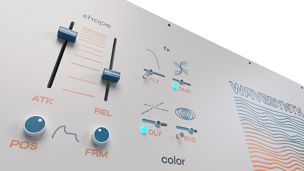 Asset Wavesynth Closeup 3D transparent