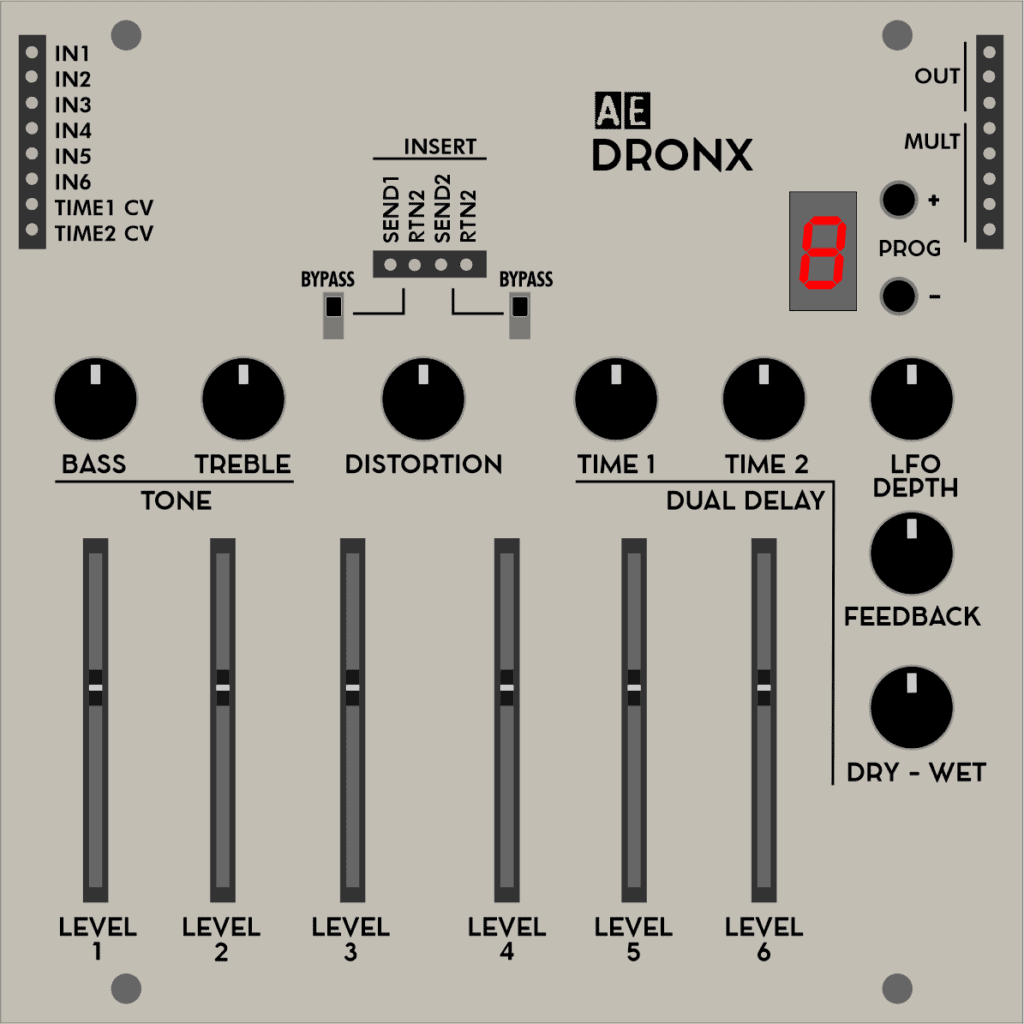 DRONX a special mixer for AE Modular