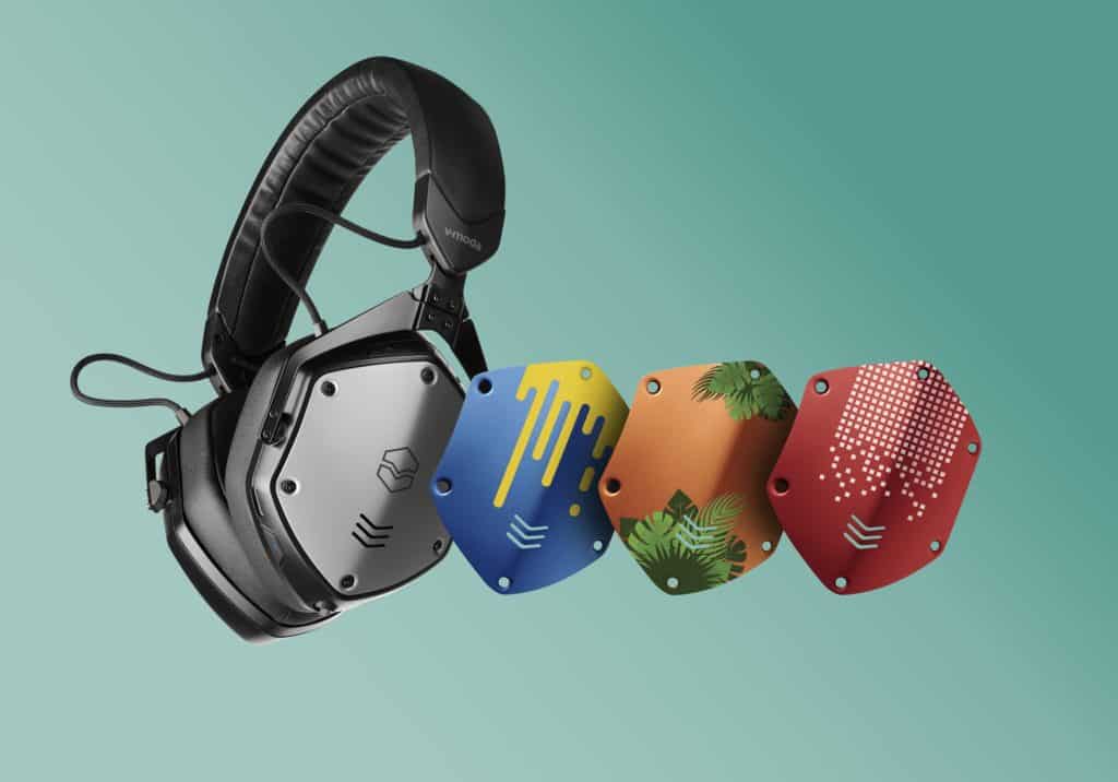 V-MODA New Headphone - M-200 ANC Combines Active Noise Cancellation with In-App Sound Control 3 M 200 ANC Custom Shields