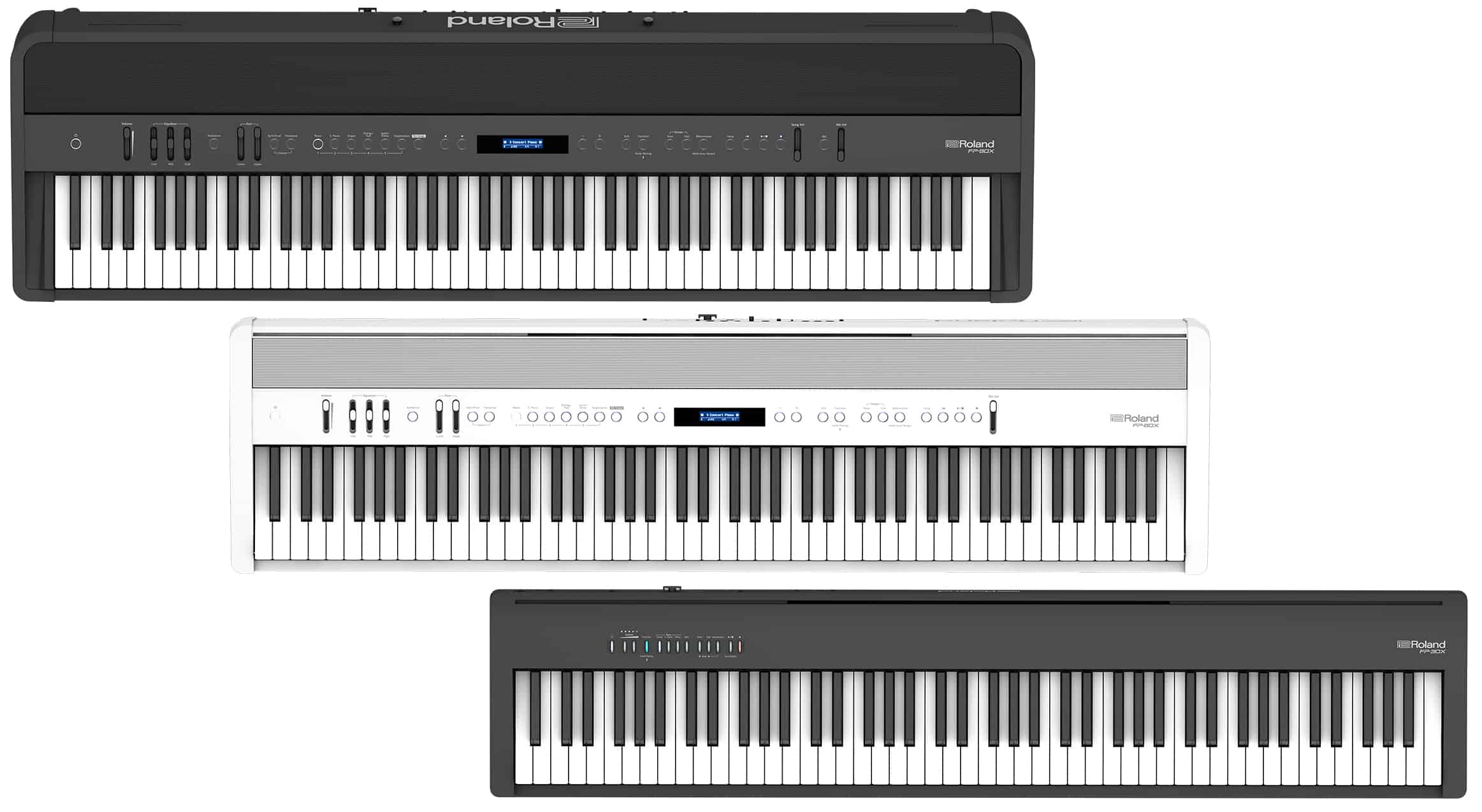 Roland Announces FP-X Series Digital Pianos