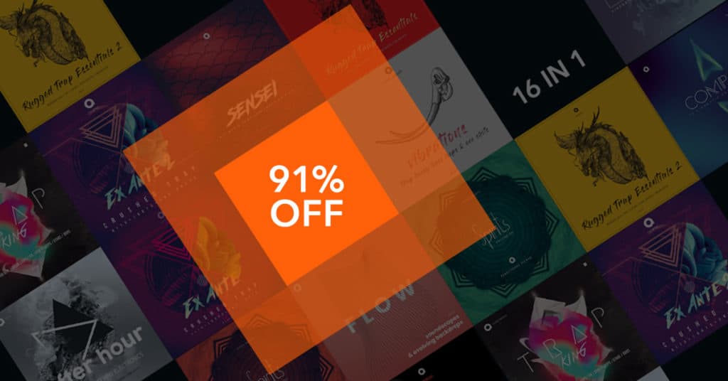 91% off “Sample Pack Bundle” by Asonic 4 Sample Pack Bundle FB