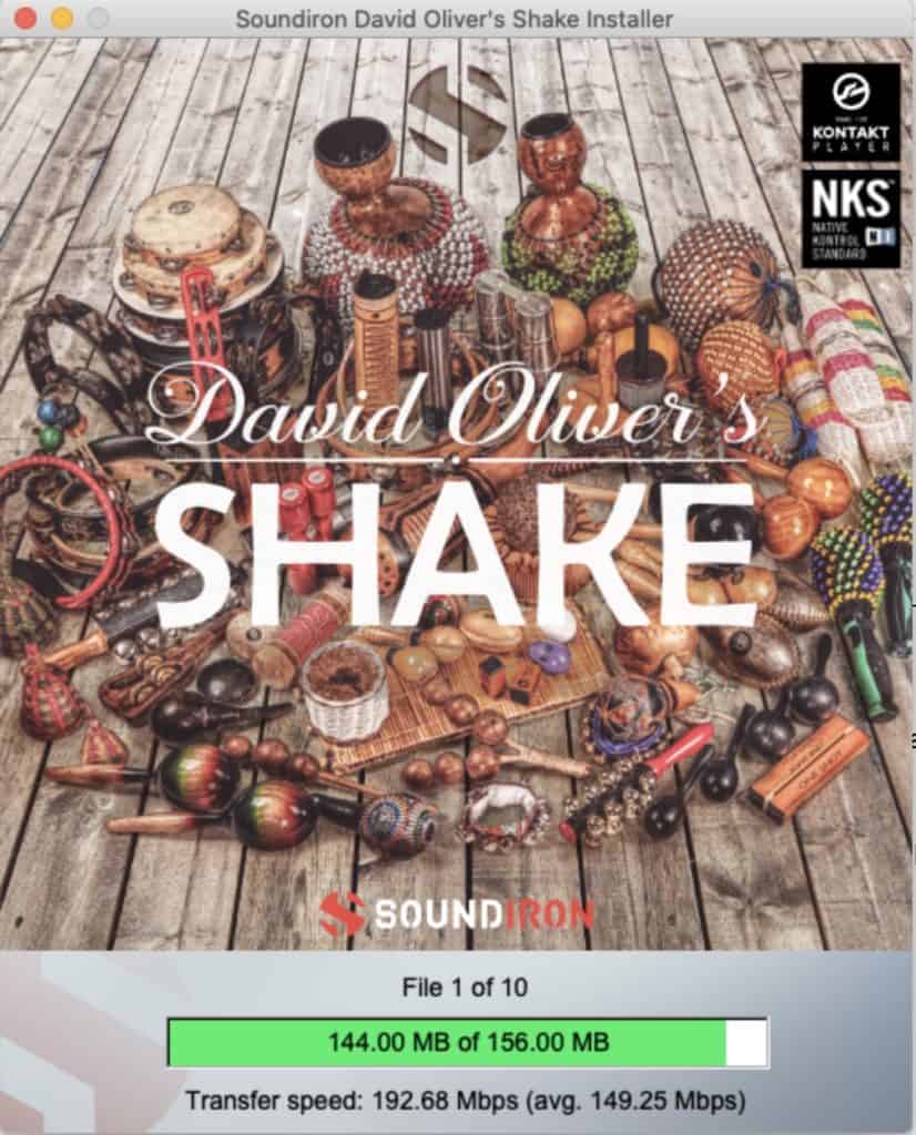 Soundiron's The New Shake 2.0 in Collaboration with David Oliver 5 Shake 2.0 Download and install tool made by Soundiron
