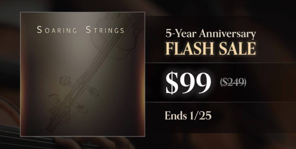 Soaring Strings 5 Year Anniversary Sale