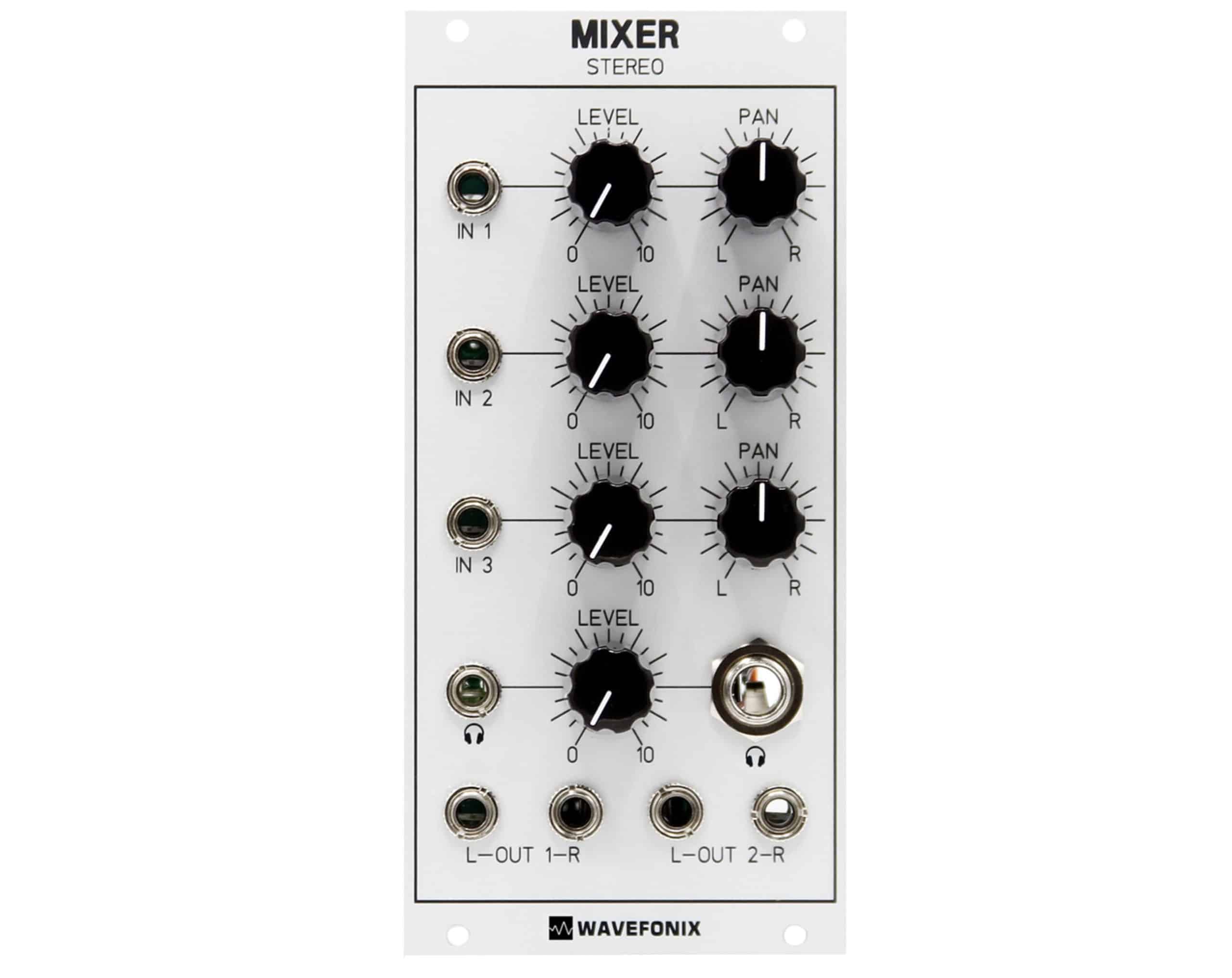 Wavefonix New 3-Channel Stereo Panning Mixer