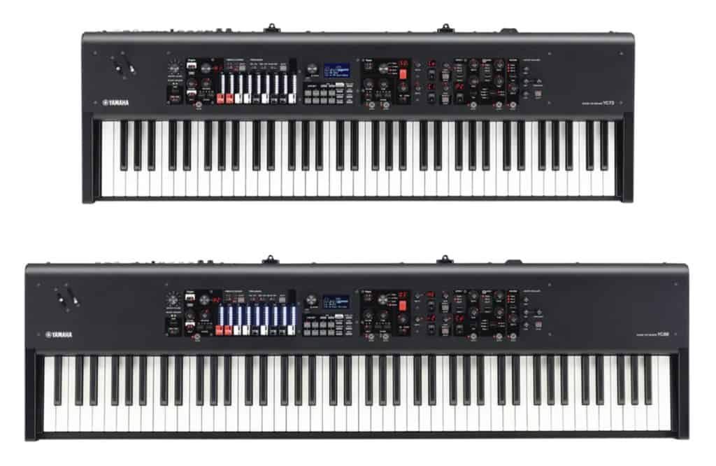 Yamaha YC73 and YC88 Stage Keyboards
